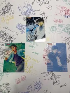 名探偵コナン 服部平次 工藤新一 赤井秀一 クリアカード