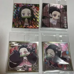 鬼滅の刃　竈門ね豆子　ウエハースシール