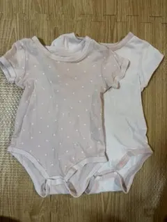 ベビー ボディスーツ 2枚セット
