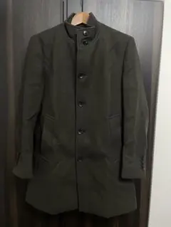 ジャーナルスタンダード⭐︎メンズS⭐︎ステンカラーコート⭐︎オリーブ⭐︎ラナウール