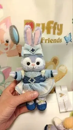 上海ディズニー 100周年 ダッフィー＆フレンズ ぬいぐるみキーチェーン