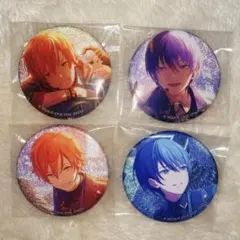 プロセカ×あんスタ コネクトライブ グリッター缶バッジ 彰人 冬弥