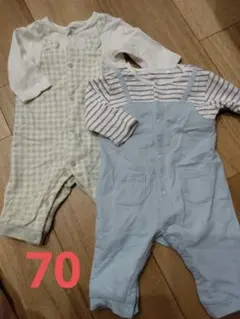 カバーオール　２点セット