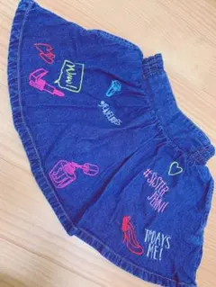 jenni girl☆デニムスカート130㌢