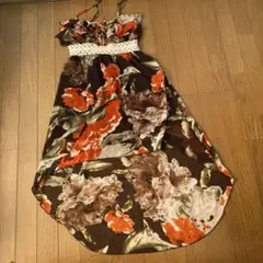 値引　花柄キャミワンピース