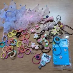子ども　キッズ　ヘアゴム　ヘアピン　髪飾り