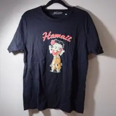 Betty Boop Hawaii Tシャツ ブラック Mサイズのサムネイル