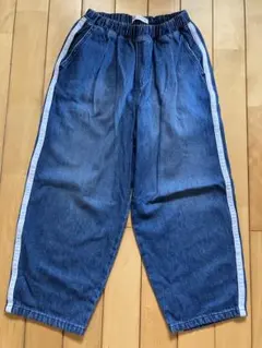 ZARAKIDS☆ライン入りバレルレッグデニム150サイズ