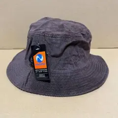 ニューハッタン☆バケットハット☆コーデュロイ☆バケハ☆ダークブラウン☆S/M☆☆
