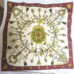 ☆b様専用☆エルメス スカーフ 鐙(あぶみ)柄 茶系 美品 - メルカリ