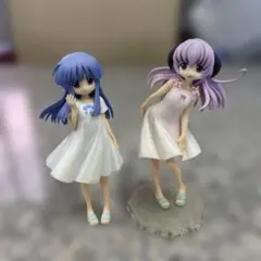 に*読様 ★ひぐらしのなく頃に フィギュア 2体セット 古手梨花 羽入 アニメ