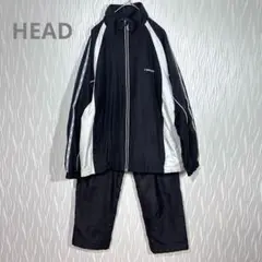HEAD ヘッド トラックジャケット＆パンツ セットアップ Mサイズ 黒×白