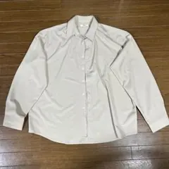 WEGO 長袖シャツ ベージュ L