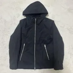 THE SHOP TK フード付きブルゾン ブラック Lサイズのサムネイル