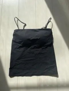 ユニクロ AIRism ブラック キャミソール M