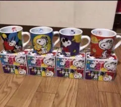 ケンタッキー、スヌーピー、マグカップ、レア含む4個コンプリートセット！新品