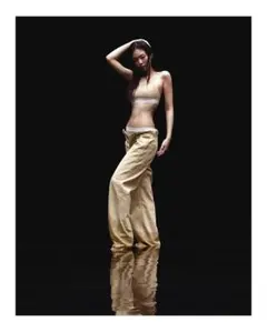 カルバンクライン　ジェニー　Jennie デニムパンツ　グリーン　29インチ