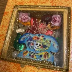 メキシコ　死者の祭り　スカルデザインのウォールデコ