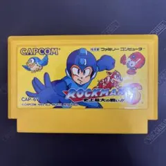 ロックマン6 史上最大の戦い!! ファミコンカセット