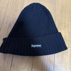 Supreme ブラック ニット帽
