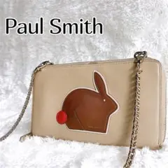 希少】Paul Smith ポールスミス ラビット ショルダーウォレット 長財布のサムネイル