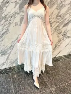 EIMY ISTOIRE LACE SWITCHING DRESS [ホワイト] - メルカリ