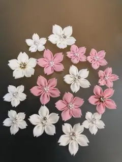 つまみ細工　桜　花　パーツ