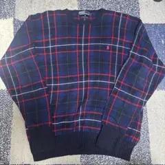 Polo by Ralph Lauren チェック柄セーター L