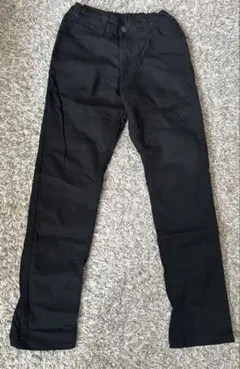 EDWIN ブラックデニムパンツ　150センチ