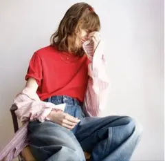 シンゾーン パックTシャツ　赤のみ　《2回着用》のサムネイル