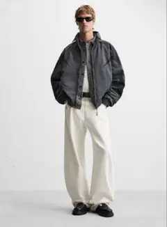 ザラ ZARA ナイロンジャケット