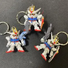 機動戦士ガンダムSEED フィギュアキーホルダー エールストライクガンダム 3種