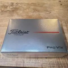 Titleist Pro V1x ゴルフボール 1ダース