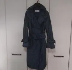 PRIDE 中綿ダークグリーン ロングコート