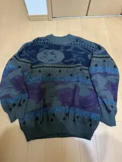 PUNCTU-A-TION XL ニットセーター グリーン系