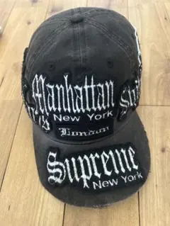 新品未使用】カステルバシャック スライバーチェックCAP ライトグレー