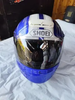 SHOEI フルフェイスヘルメット 青/白 Z-7 Mサイズ - メルカリ