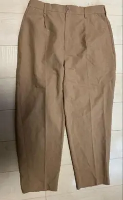 GU ベージュ コットン チノパン