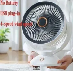 2026最新】卓上扇風機 USB給電 サーキュレーター 静音 S36 - メルカリ