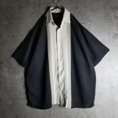 Nat Nast シルク オープンカラー 開襟シャツ 半袖 地図 XL 黒 - メルカリ