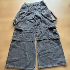 ROMWE グレー カーゴパンツ M