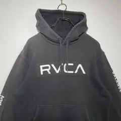 RVCA ルーカ　スウェットパーカー　サイズS フーディー デカロゴ　希少　古着