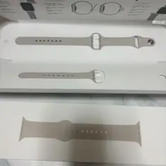 Apple Watch ベージュ シリコンバンド