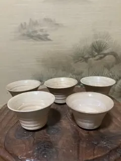 小石原焼 森山喜久男 割山椒向付 5客 8cm - メルカリ