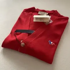 【新品未使用】MAISON KITSUNE トリコロールフォックスカーディガン
