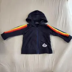 LITTLE BEAR CLUB パーカー カットソー生地　ネイビー 80cm