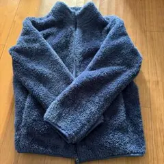 ネイビー フリースジャケット