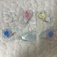 しずくちゃん アクリルカラビナ ガチャ コンプリートセット