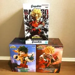 【GWセール中】僕のヒーローアカデミア 爆豪勝己・緑谷出久フィギュア3体セット