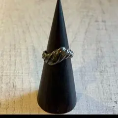 ティファニーオマージュ リーフリング フェザーリングsilver k10
